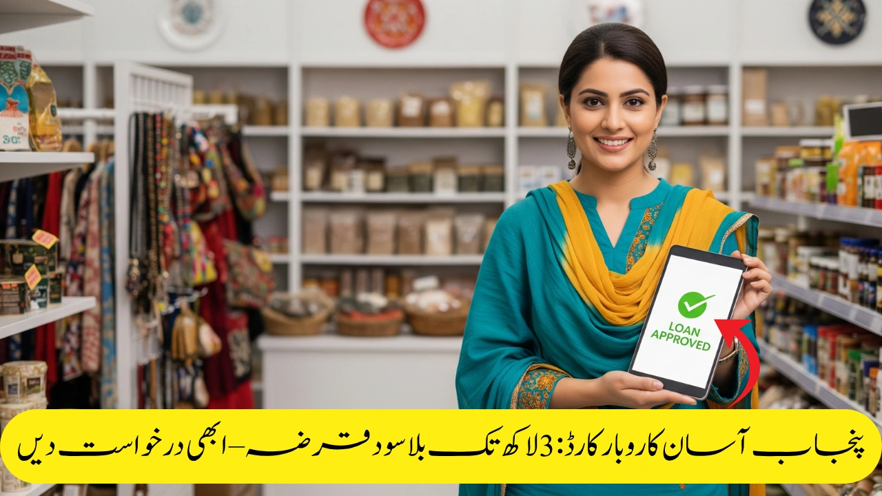 Asaan Karobar Card Latest Update: Loans Up to Rs 300,000 for Small Businesses in Punjab